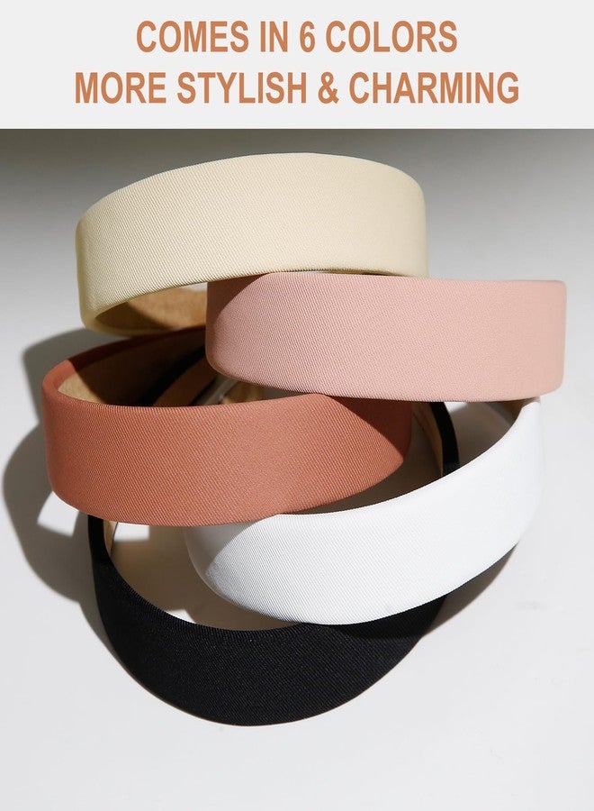 TERSE Headbands for Women Trendy Non Slip Headband for Girls Long Short Hair, Cute Ribbed Women Headbands Elastic Hair Bands Fashion Hard Head Band Accessories 1 Inch - Image 2
